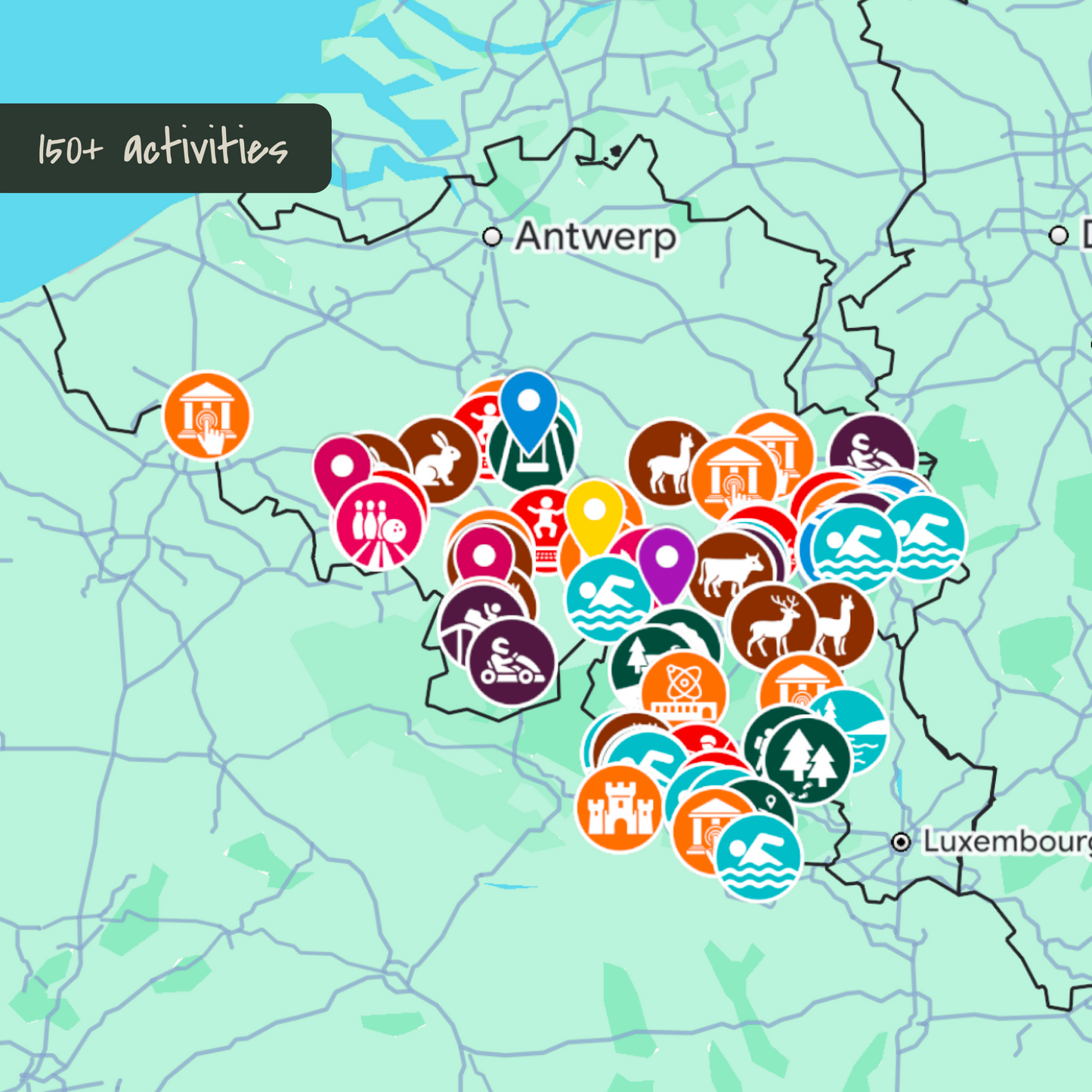 Wallonia, Belgium (bèta version)